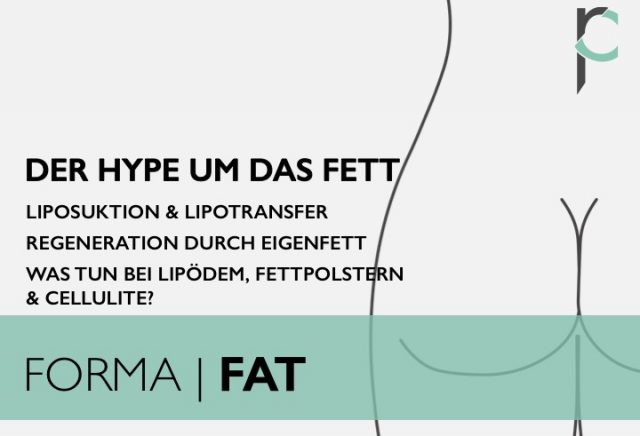 FORMA | FAT Informationsveranstaltung zum Thema Fett am 20. September