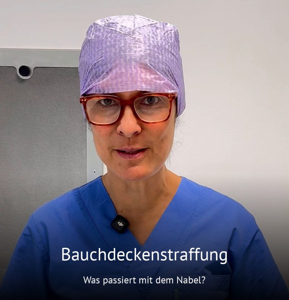 Dr. med. Zeynep Potente in scrubs in the operating room